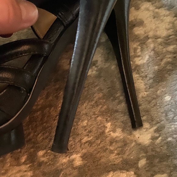 Michael Kors black leather strappy sandals -8&1/2 - Picture 11 of 11